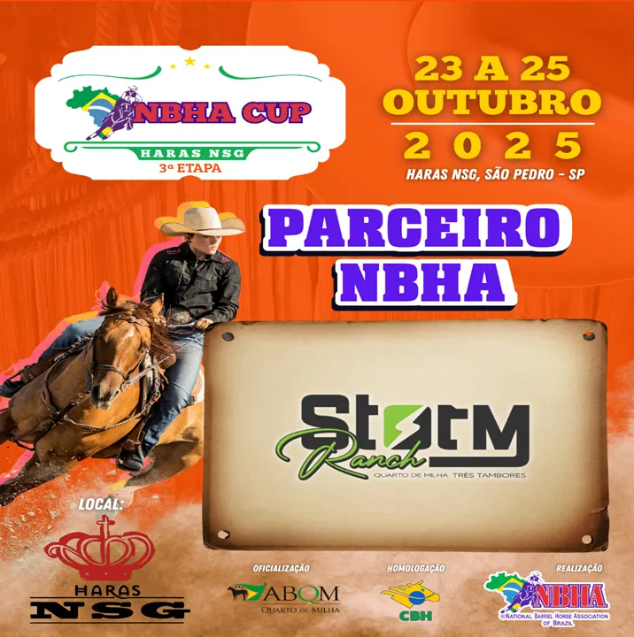 3ª ETAPA NBHA CUP – STORM RANCH