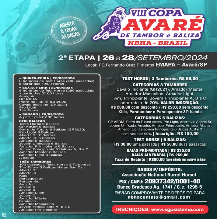 2ª ETAPA VIII COPA AVARÉ TAMBOR & BALIZA