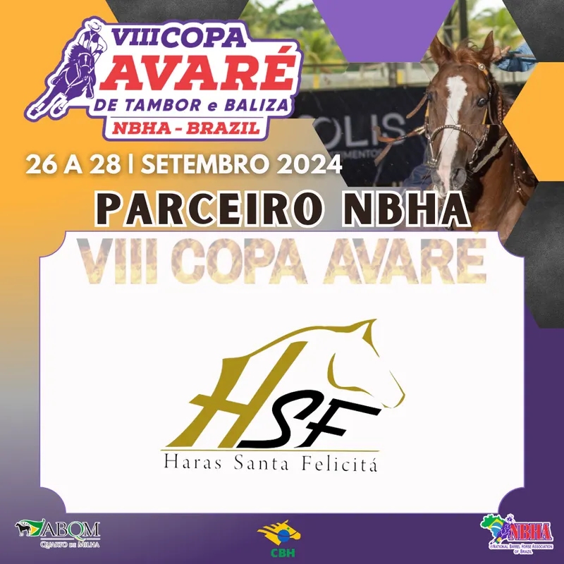 3ª ETAPA VIII COPA AVARÉ TAMBOR & BALIZA – HARAS SANTA FELICITÁ