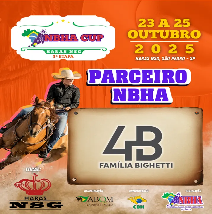 3ª ETAPA NBHA CUP – FAMÍLIA BIGHETTI