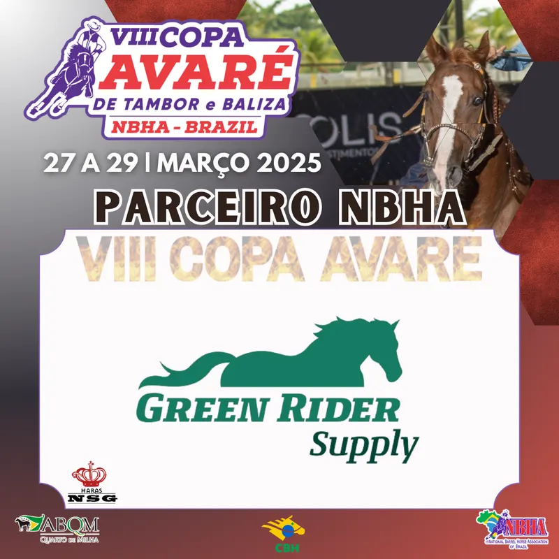 4ª ETAPA VIII COPA AVARÉ TAMBOR & BALIZA – GREEN RIDER