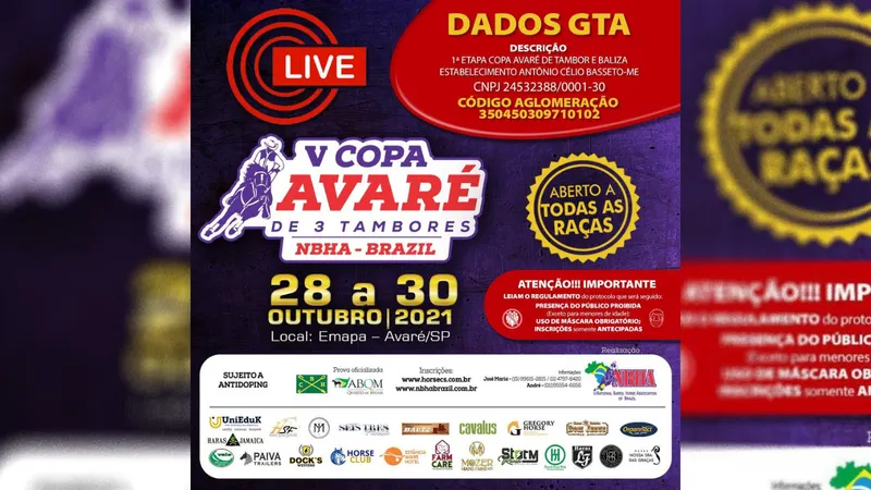 A Copa Avaré vai começar!!