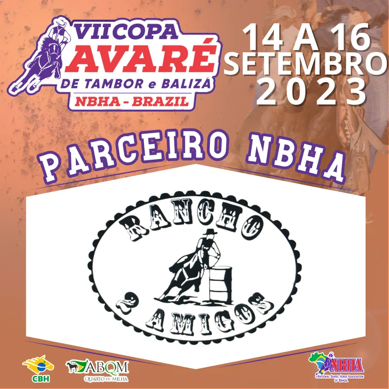2ª ETAPA VII COPA AVARÉ TAMBOR & BALIZA – RANCHO 2 AMIGOS