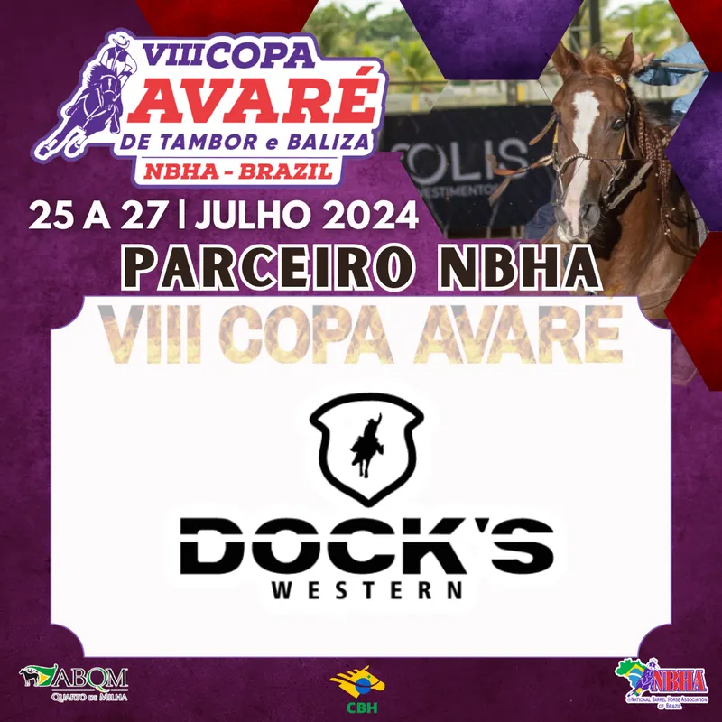1ª ETAPA VIII COPA AVARÉ TAMBOR & BALIZA – DOCK’S WESTERN
