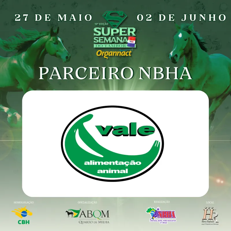 10ª EDIÇÃO SUPER SEMANA DO TAMBOR NBHA – ORGANNACT, “RAÇÕES VALE”